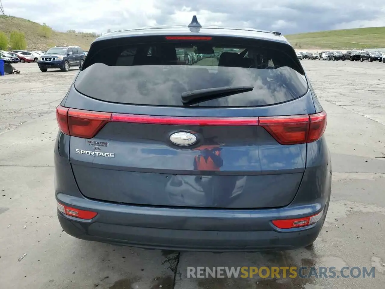 6 Photograph of a damaged car KNDPMCACXK7560535 KIA SPORTAGE 2019