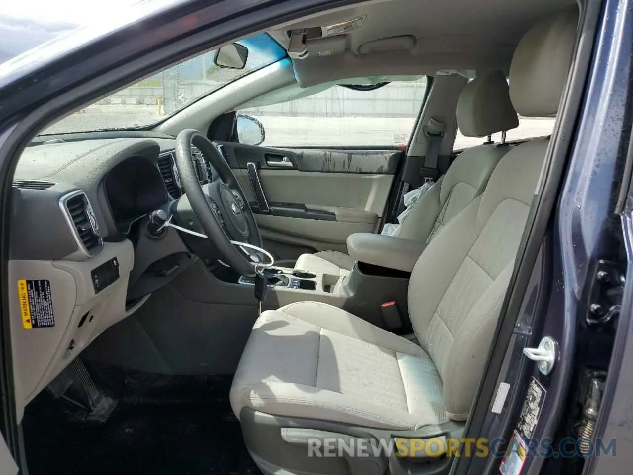 7 Photograph of a damaged car KNDPMCACXK7560535 KIA SPORTAGE 2019