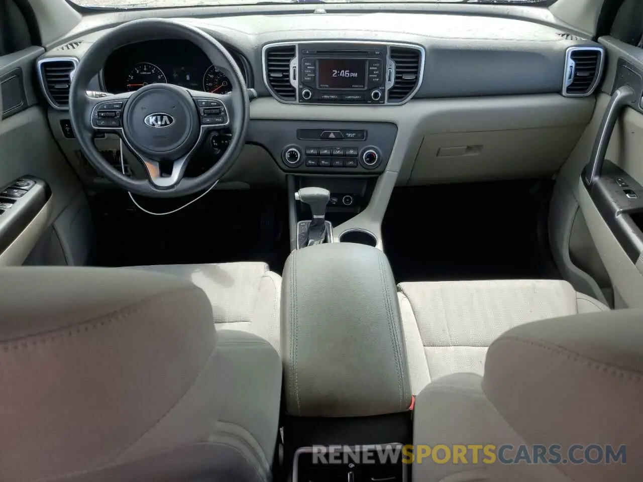 8 Photograph of a damaged car KNDPMCACXK7560535 KIA SPORTAGE 2019