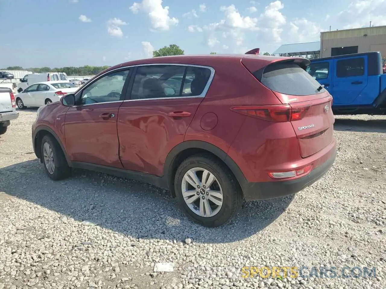 2 Photograph of a damaged car KNDPMCACXK7560860 KIA SPORTAGE 2019