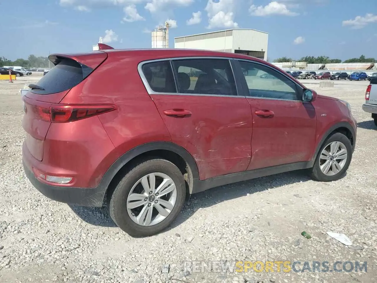 3 Photograph of a damaged car KNDPMCACXK7560860 KIA SPORTAGE 2019