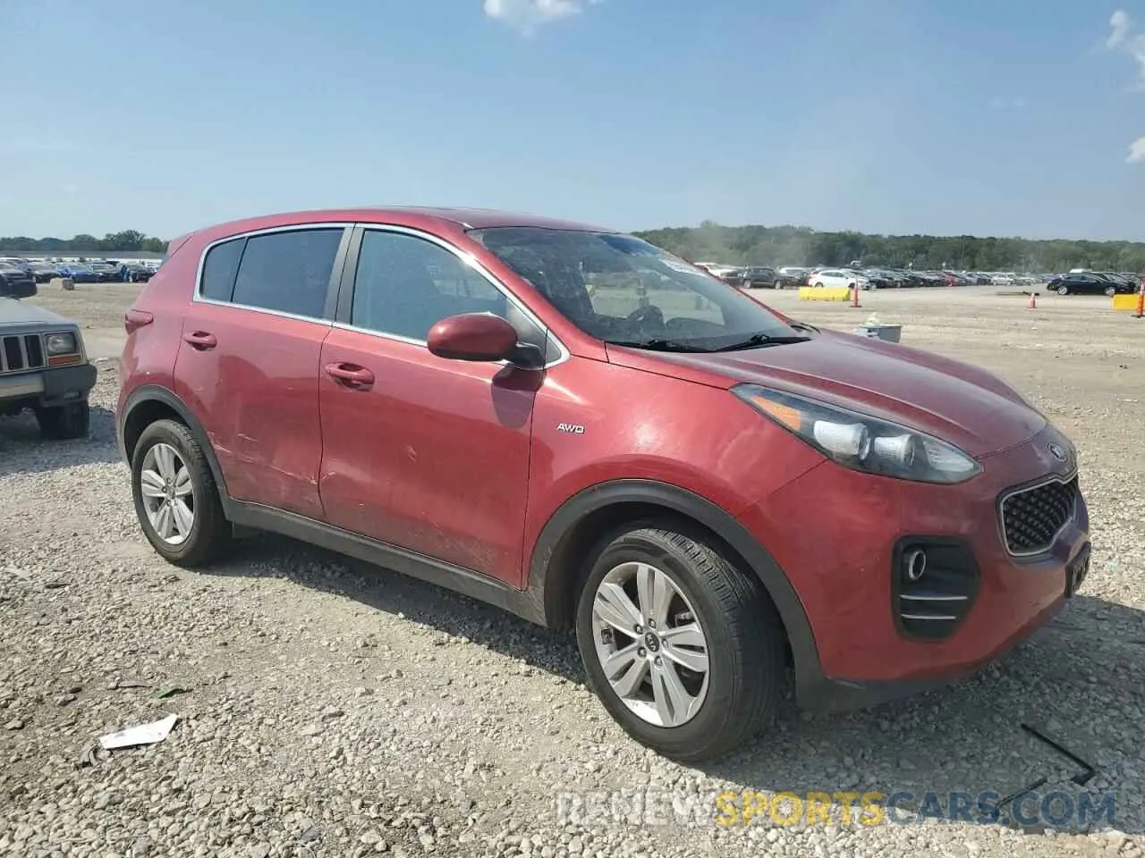 4 Photograph of a damaged car KNDPMCACXK7560860 KIA SPORTAGE 2019