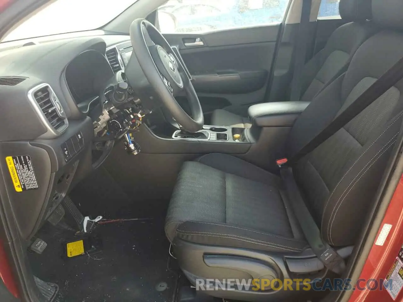 7 Photograph of a damaged car KNDPMCACXK7560860 KIA SPORTAGE 2019