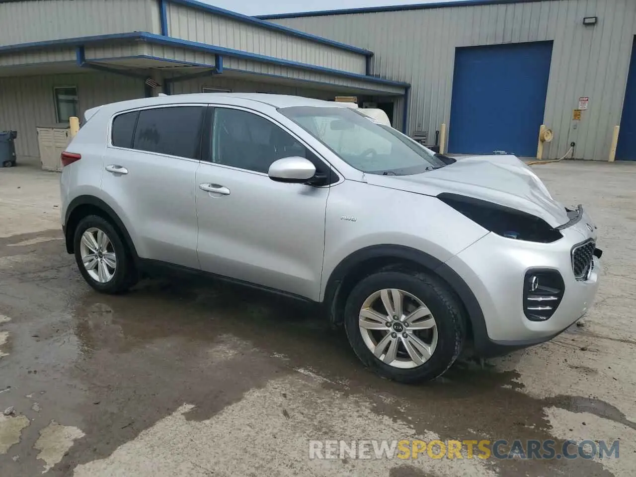 4 Photograph of a damaged car KNDPMCACXK7562642 KIA SPORTAGE 2019