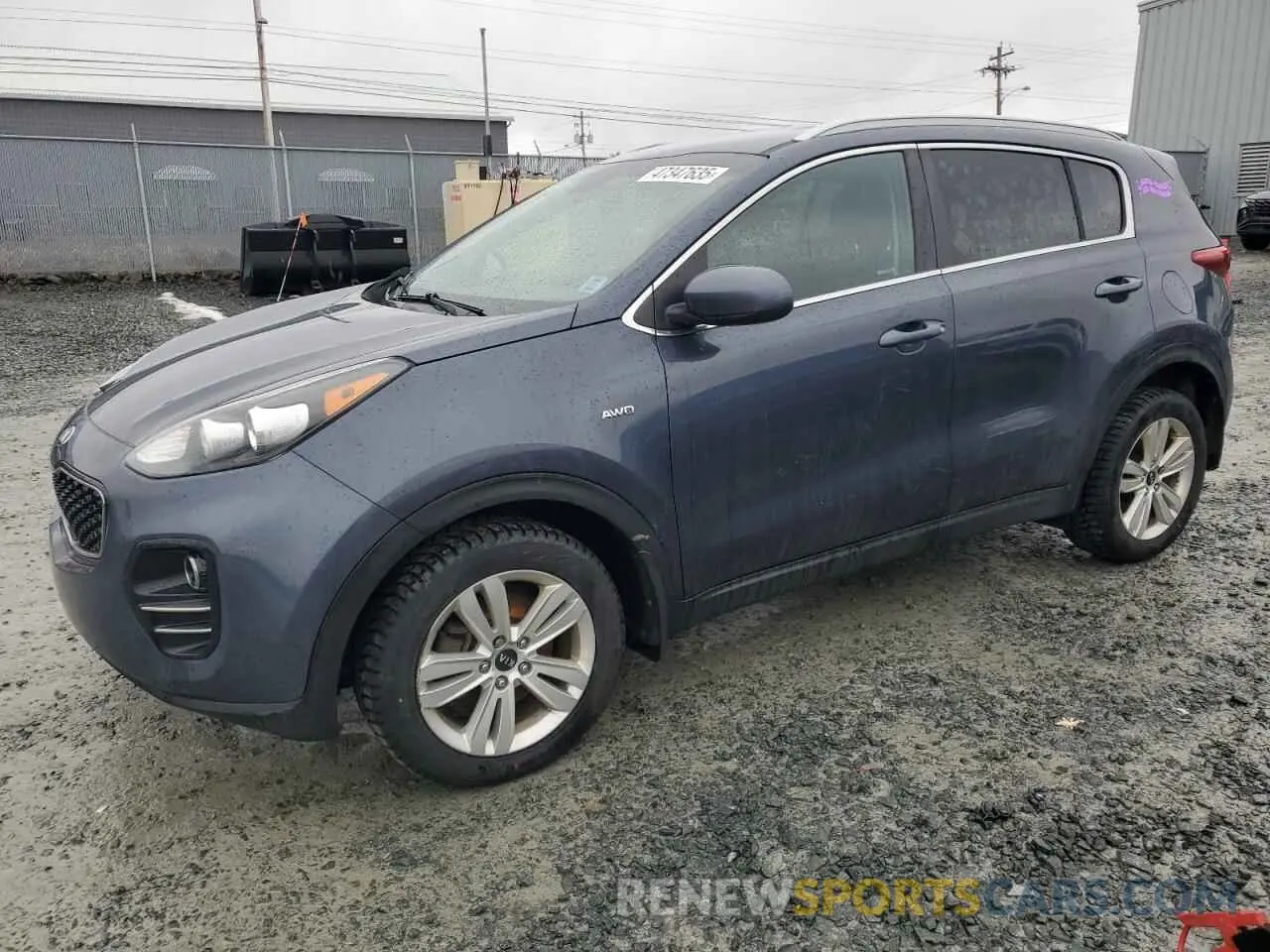 1 Photograph of a damaged car KNDPMCACXK7584690 KIA SPORTAGE 2019