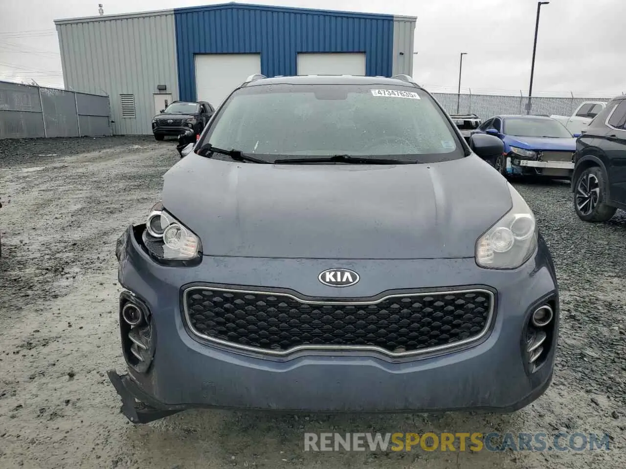 5 Photograph of a damaged car KNDPMCACXK7584690 KIA SPORTAGE 2019