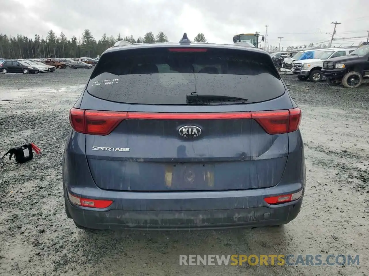 6 Photograph of a damaged car KNDPMCACXK7584690 KIA SPORTAGE 2019