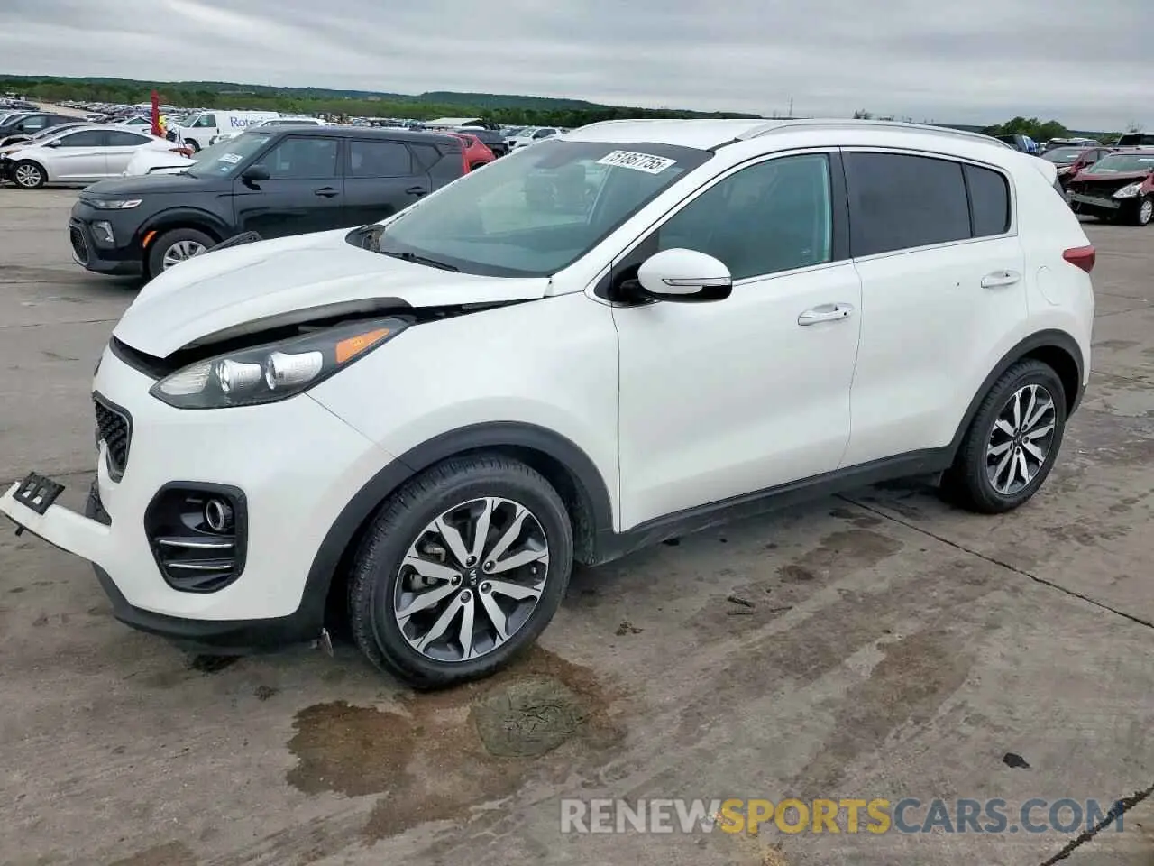 1 Photograph of a damaged car KNDPN3AC0K7559133 KIA SPORTAGE 2019