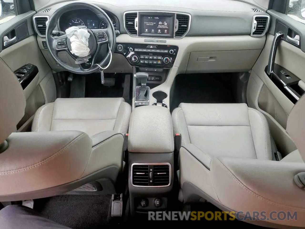 8 Photograph of a damaged car KNDPN3AC0K7559133 KIA SPORTAGE 2019