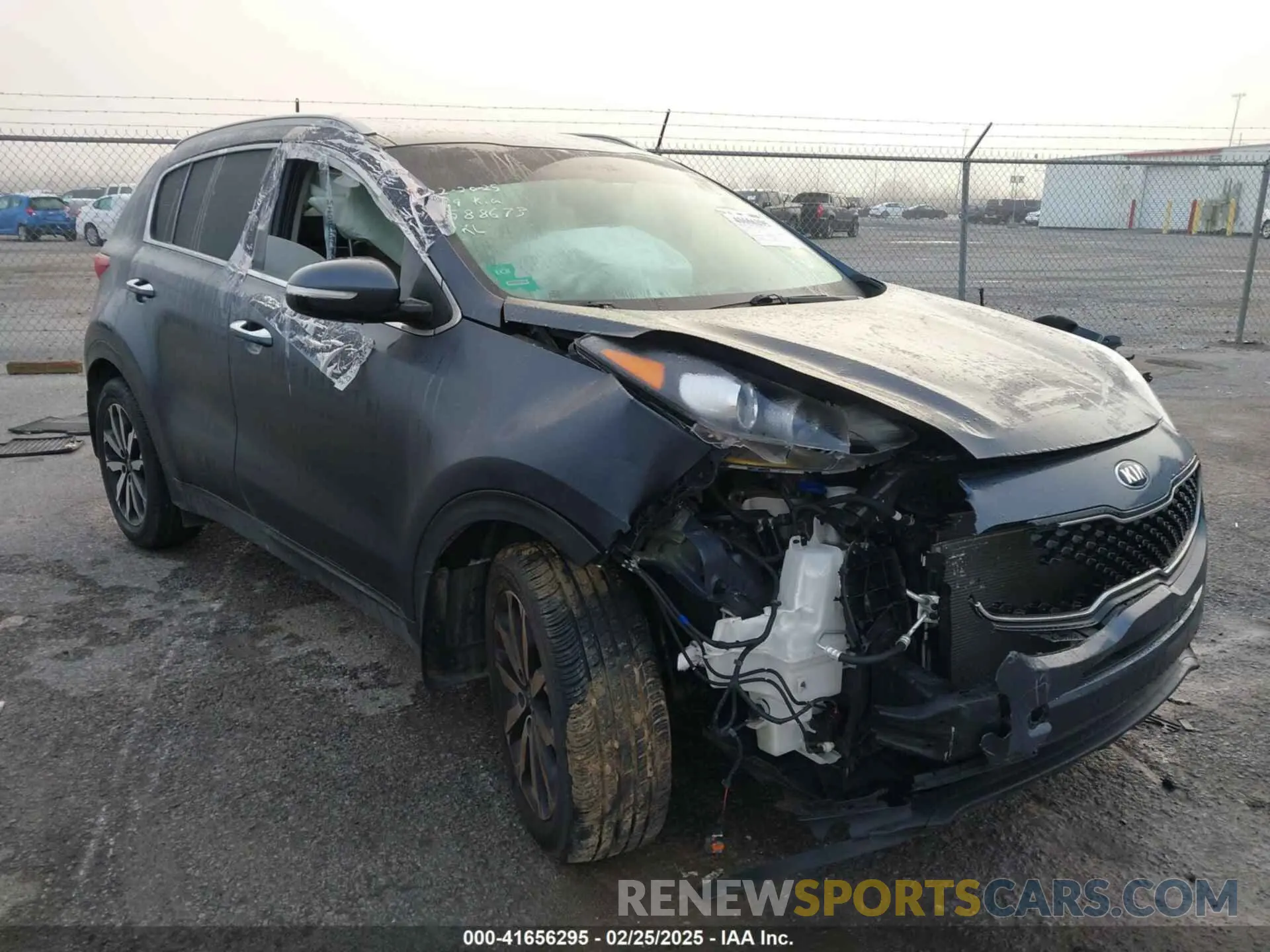 1 Photograph of a damaged car KNDPN3AC1K7588673 KIA SPORTAGE 2019