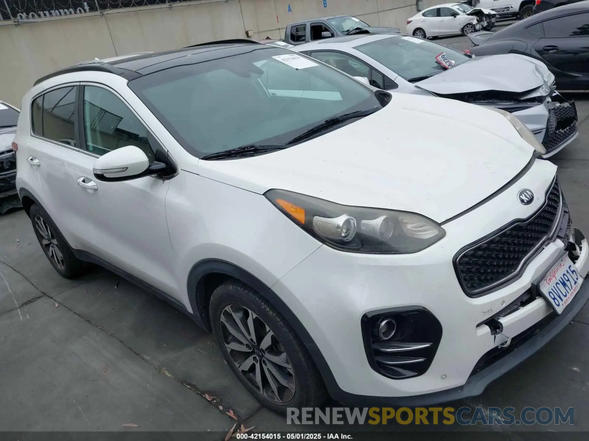 1 Photograph of a damaged car KNDPN3AC2K7522598 KIA SPORTAGE 2019