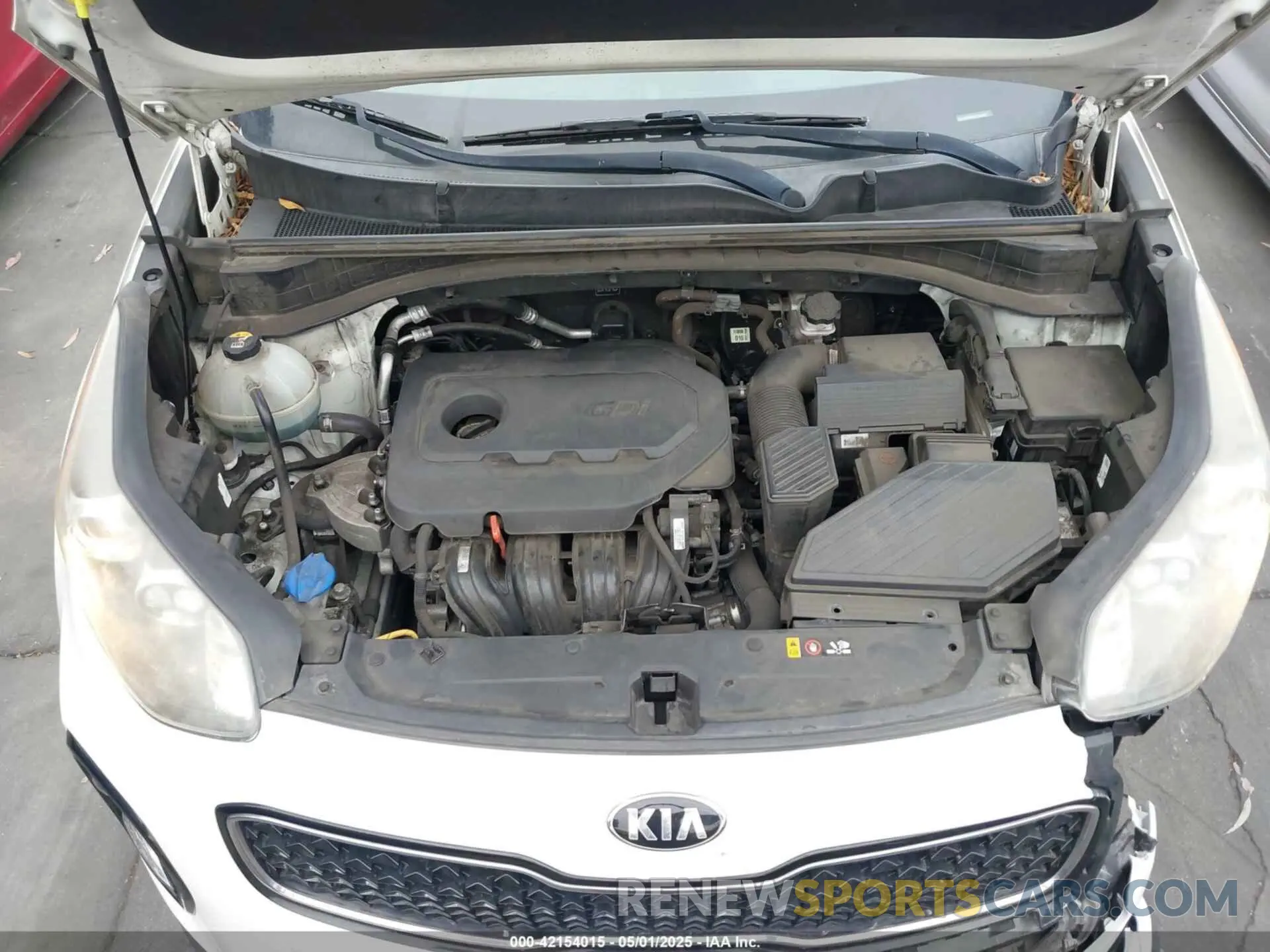 10 Photograph of a damaged car KNDPN3AC2K7522598 KIA SPORTAGE 2019