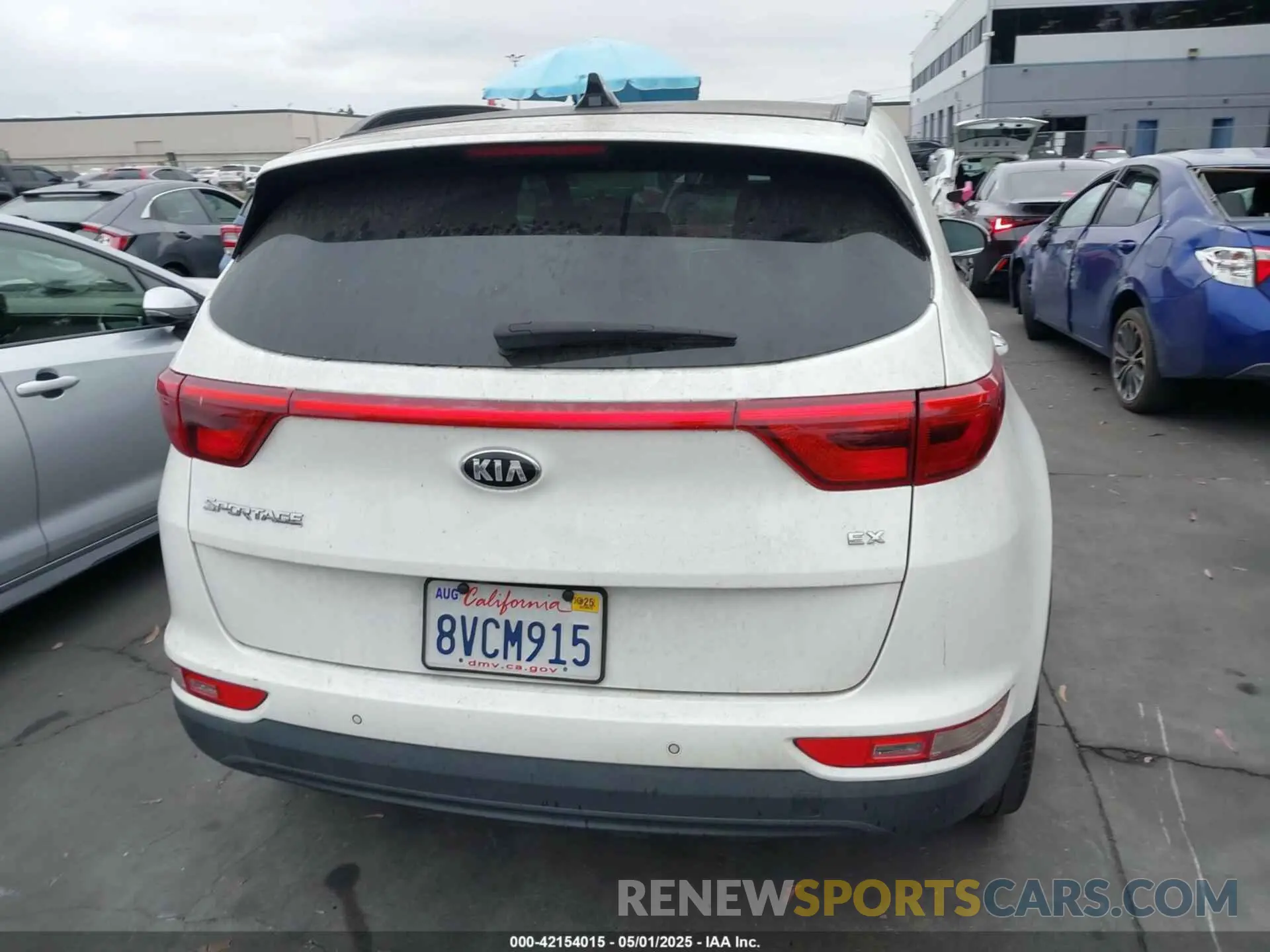 17 Photograph of a damaged car KNDPN3AC2K7522598 KIA SPORTAGE 2019