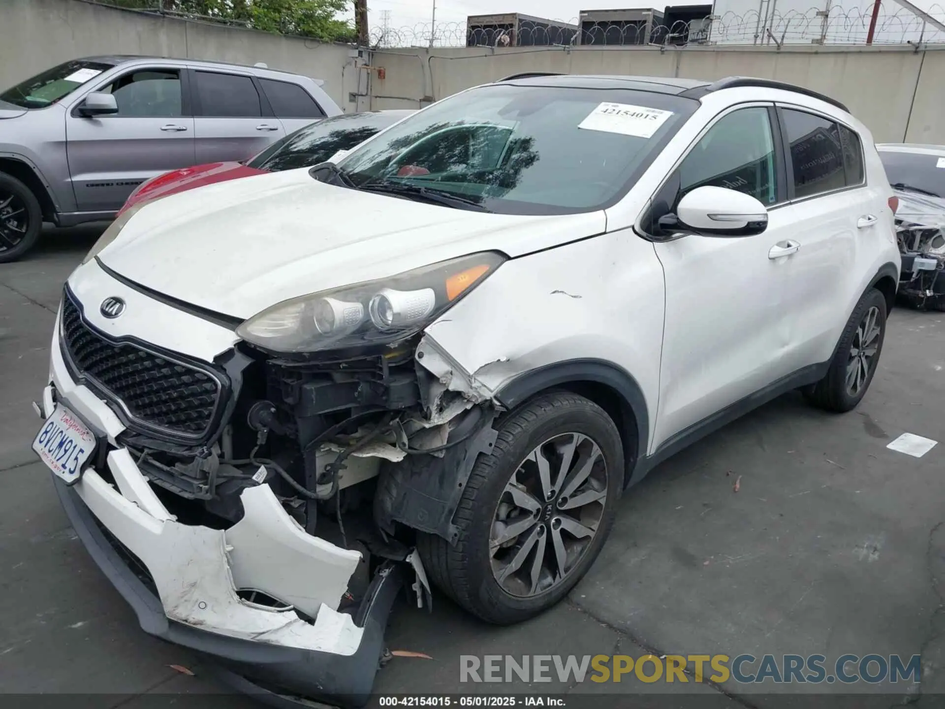 2 Photograph of a damaged car KNDPN3AC2K7522598 KIA SPORTAGE 2019