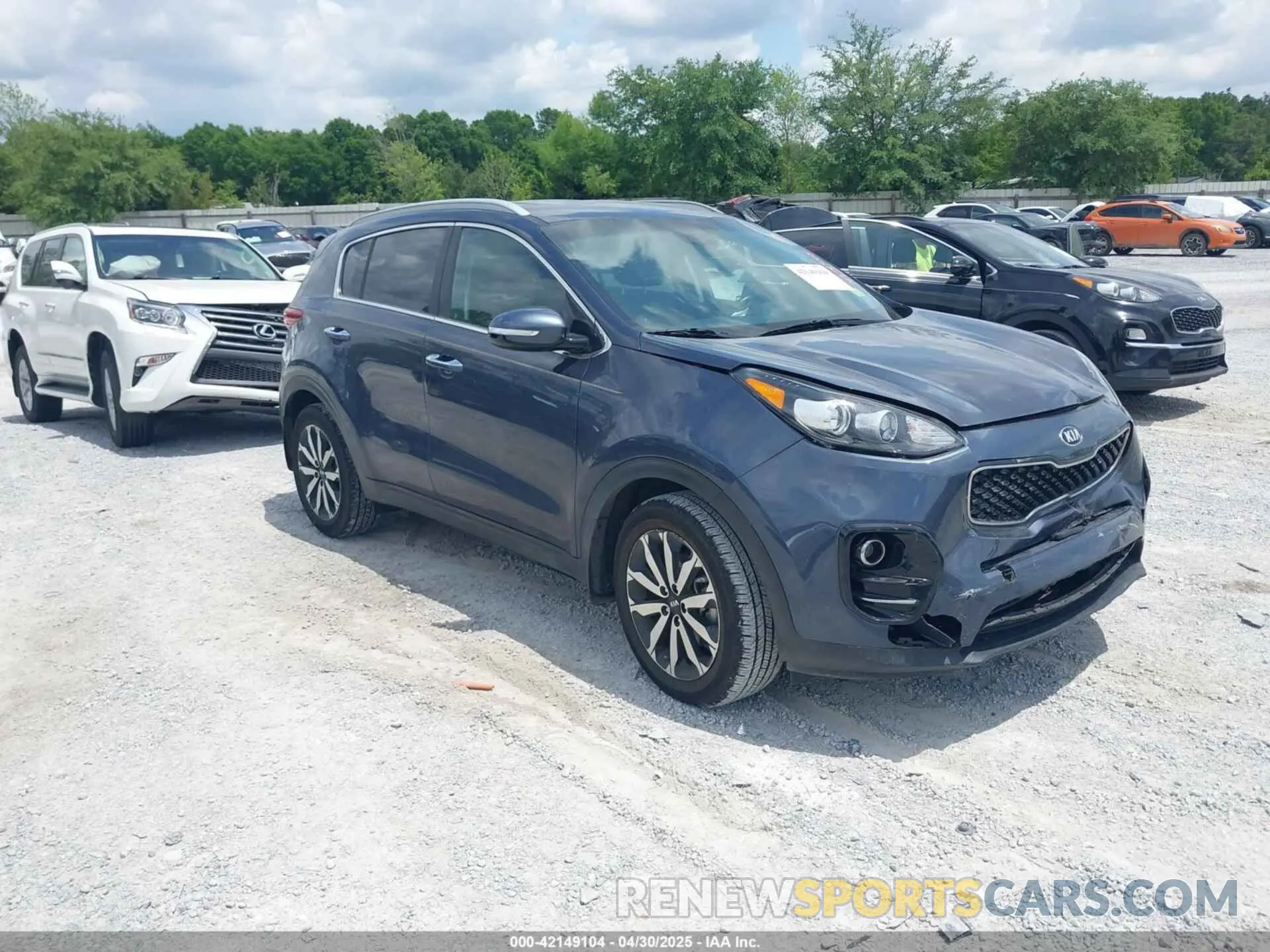 1 Photograph of a damaged car KNDPN3AC2K7577536 KIA SPORTAGE 2019