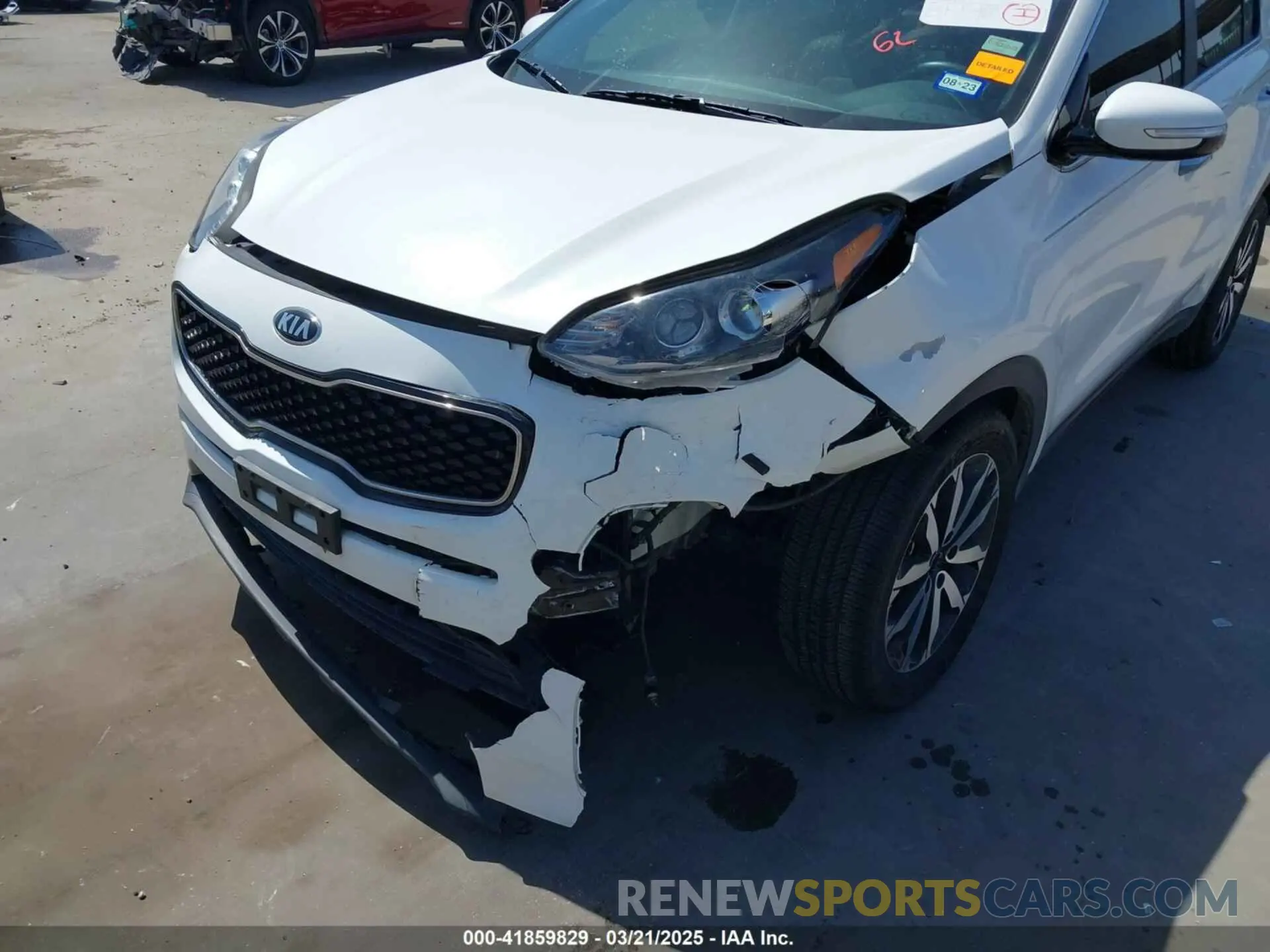 6 Photograph of a damaged car KNDPN3AC7K7516022 KIA SPORTAGE 2019