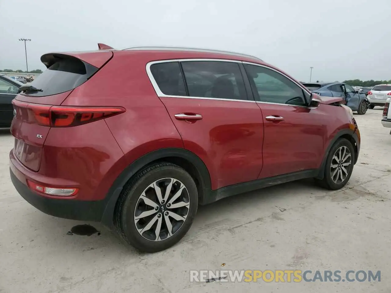 3 Photograph of a damaged car KNDPN3AC8K7531502 KIA SPORTAGE 2019