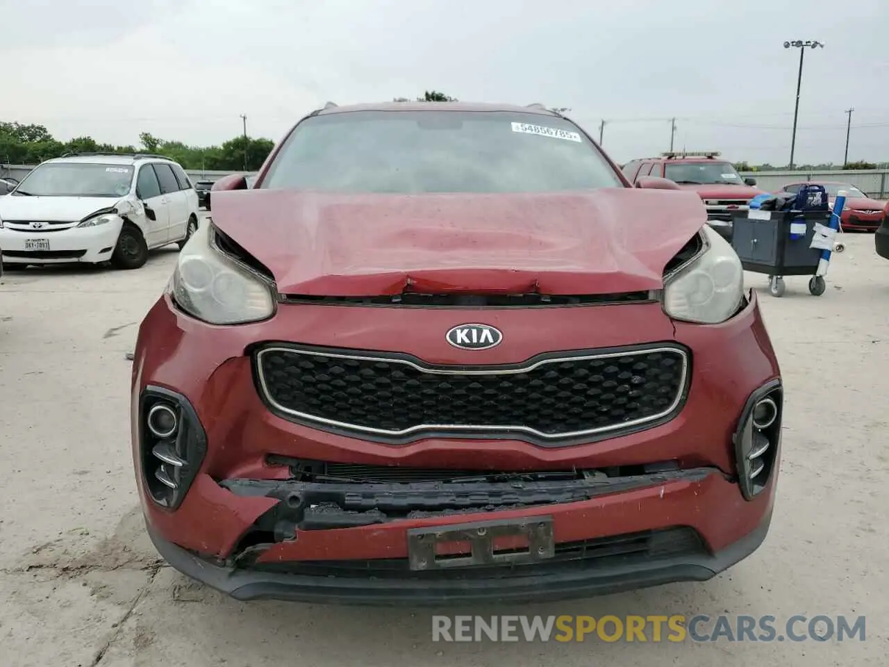 5 Photograph of a damaged car KNDPN3AC8K7531502 KIA SPORTAGE 2019