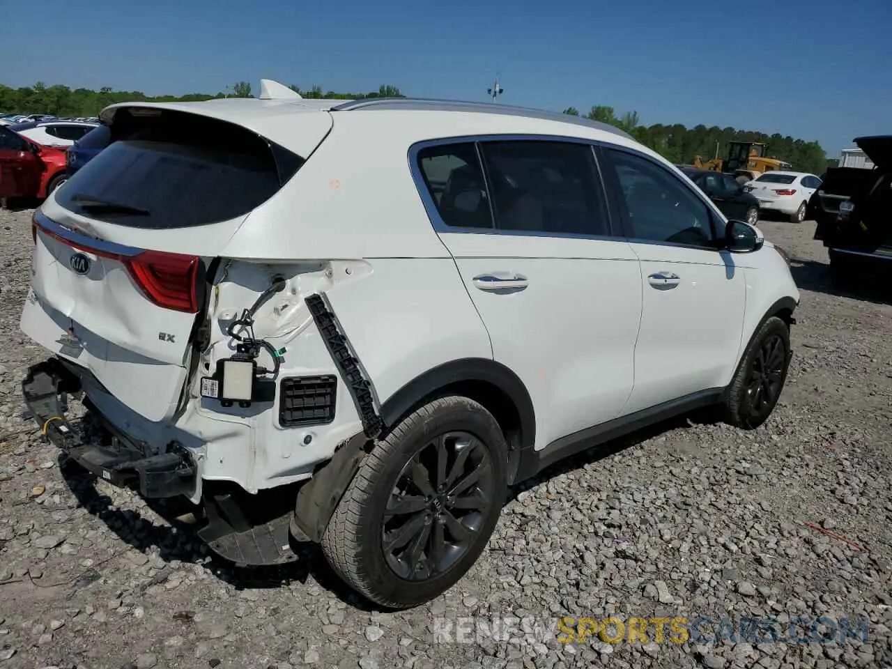 3 Photograph of a damaged car KNDPN3AC8K7560353 KIA SPORTAGE 2019
