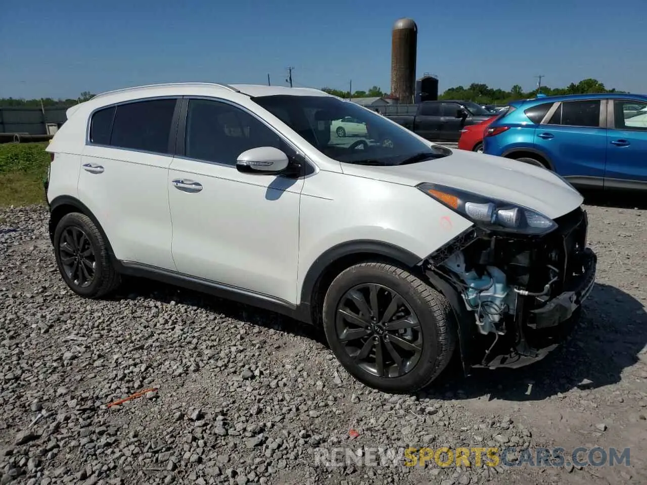 4 Photograph of a damaged car KNDPN3AC8K7560353 KIA SPORTAGE 2019