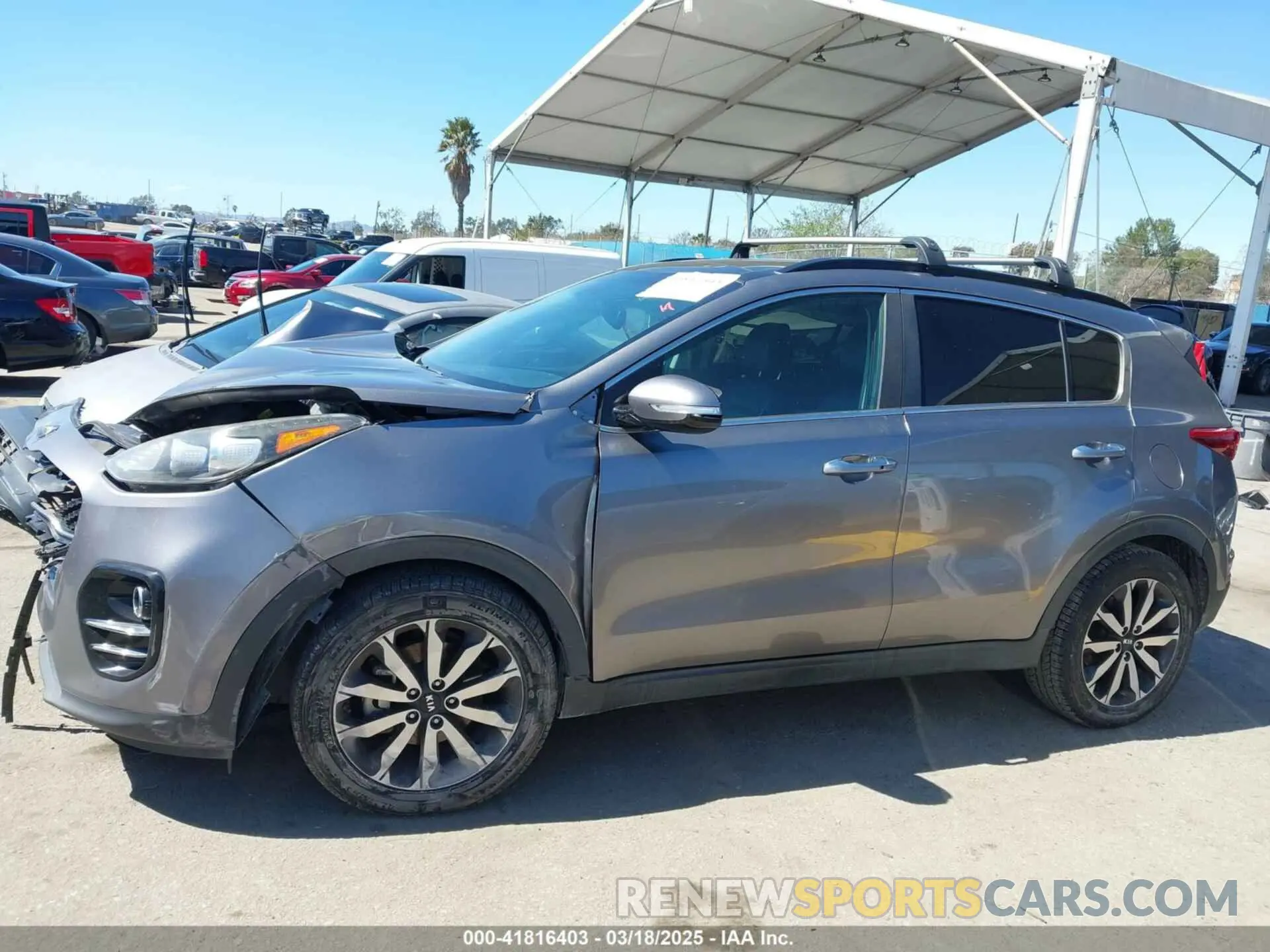 13 Photograph of a damaged car KNDPN3AC9K7560393 KIA SPORTAGE 2019
