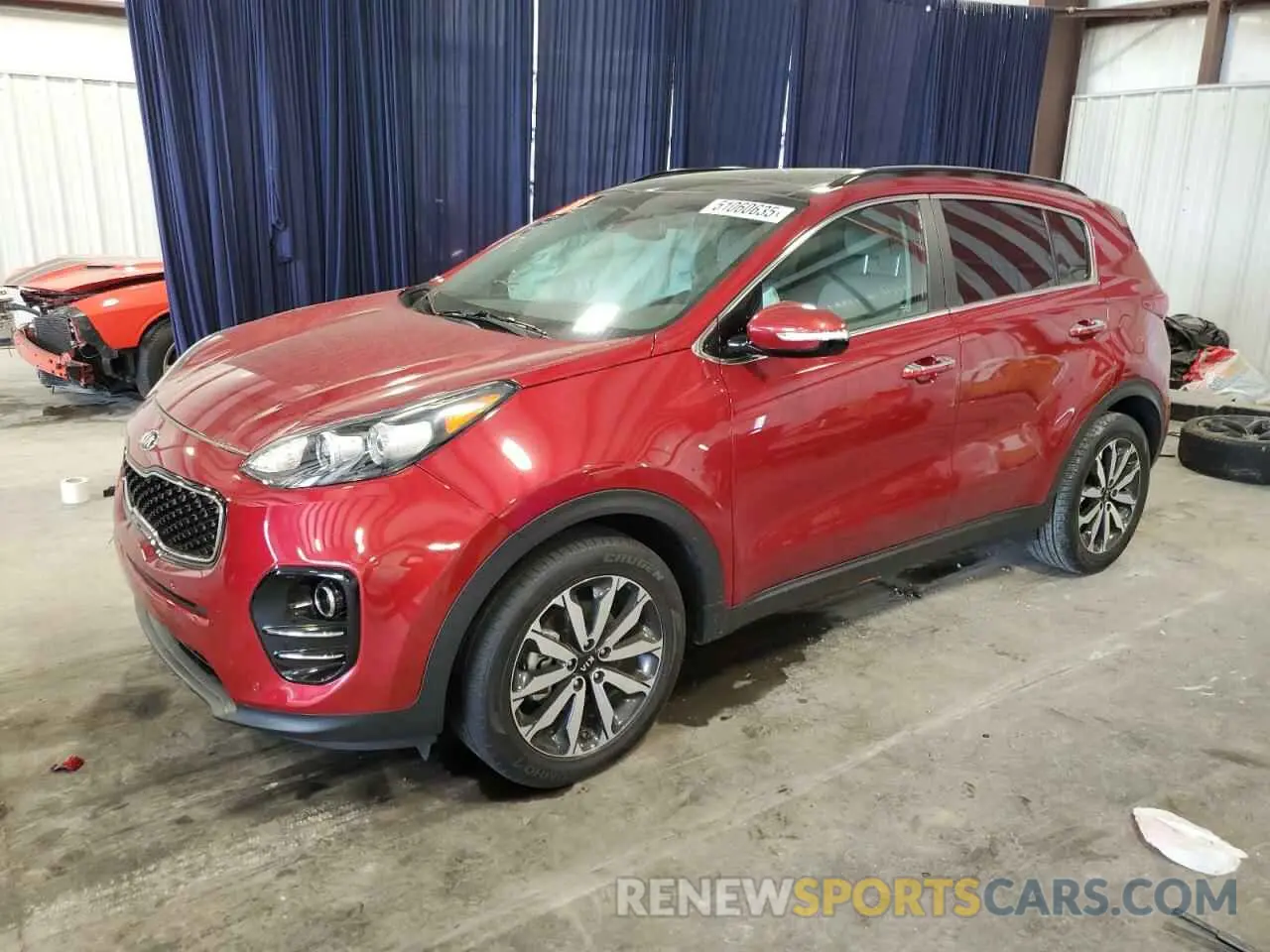 1 Photograph of a damaged car KNDPN3AC9K7588758 KIA SPORTAGE 2019