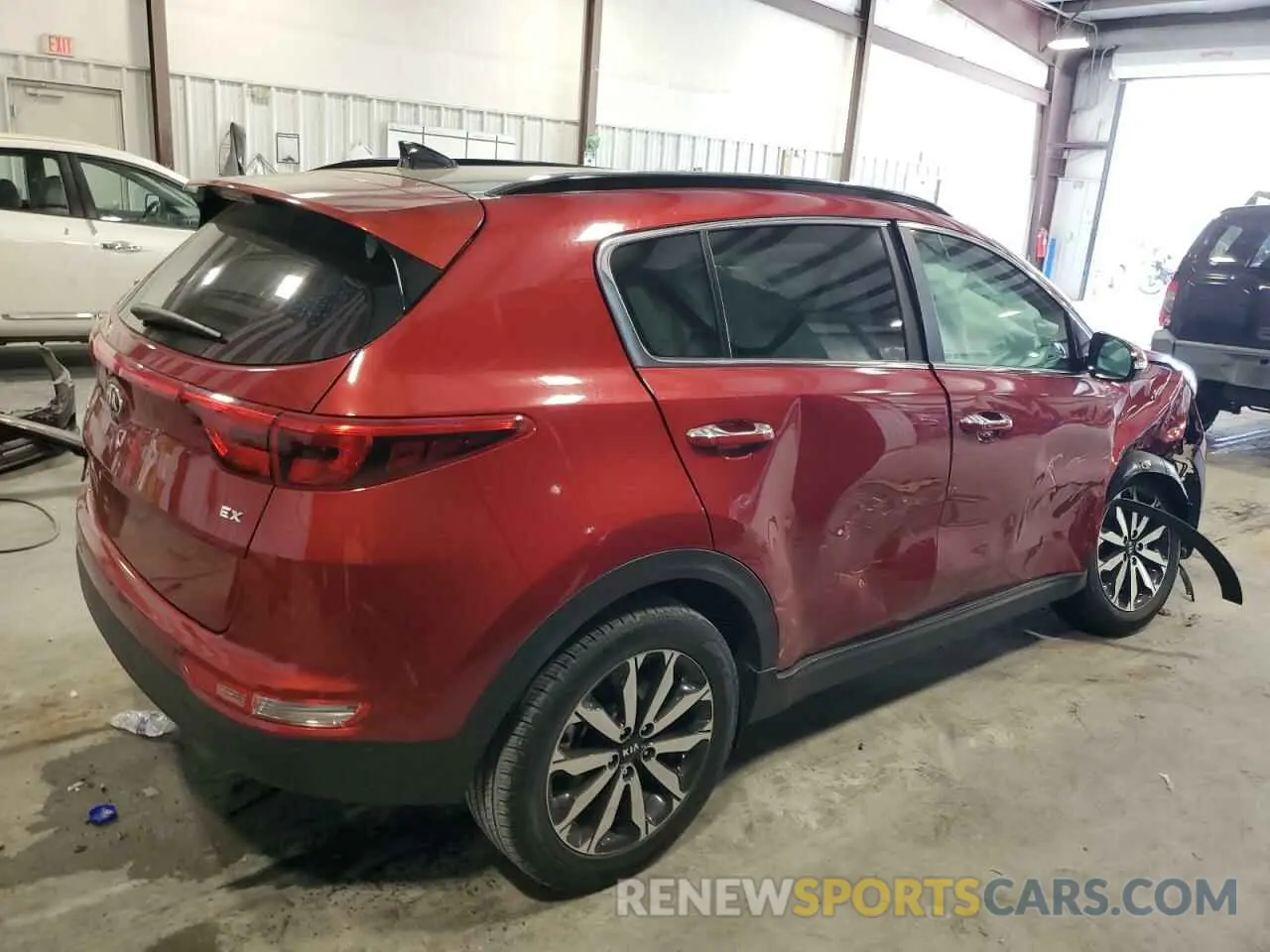 3 Photograph of a damaged car KNDPN3AC9K7588758 KIA SPORTAGE 2019