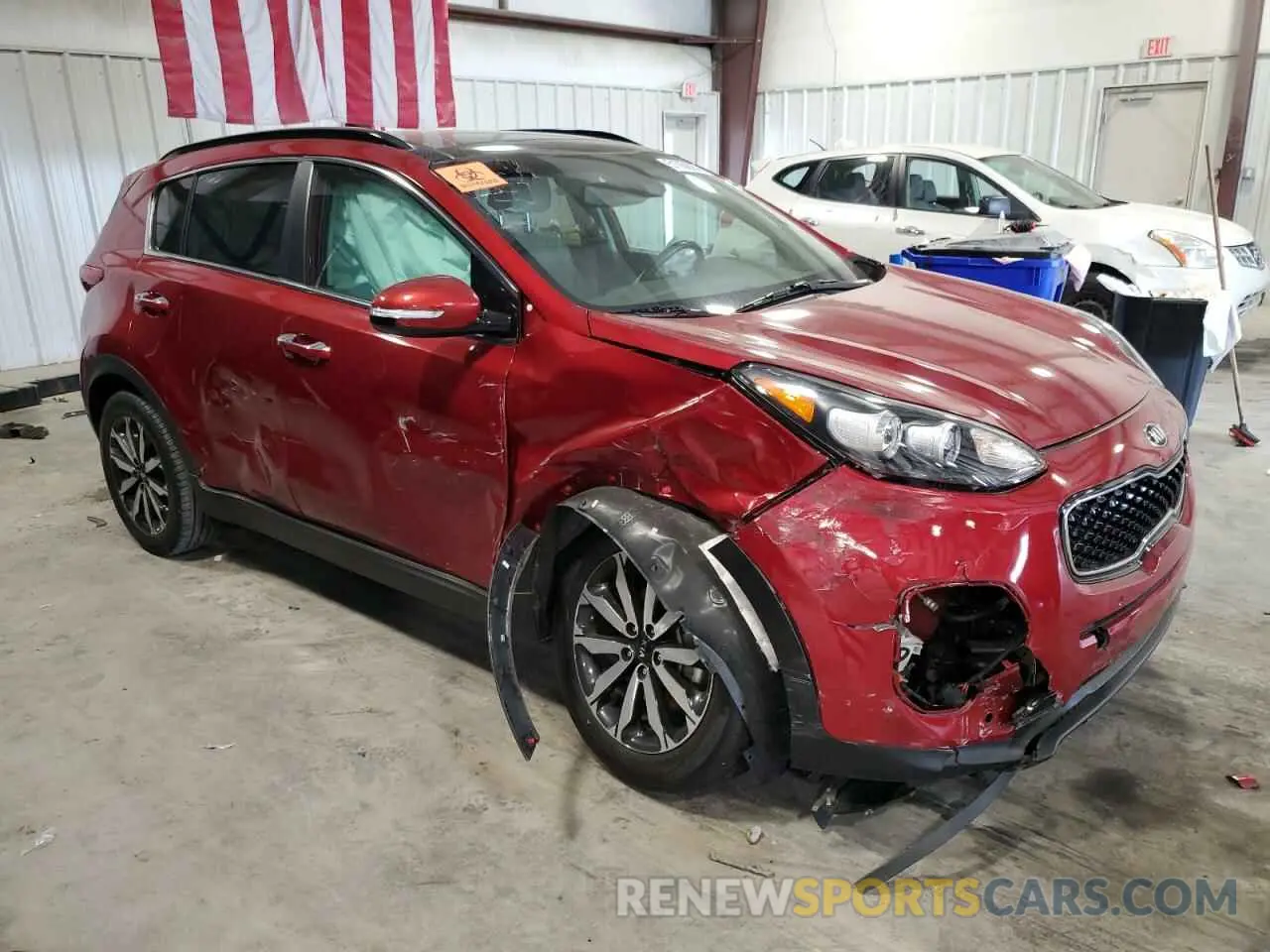 4 Photograph of a damaged car KNDPN3AC9K7588758 KIA SPORTAGE 2019