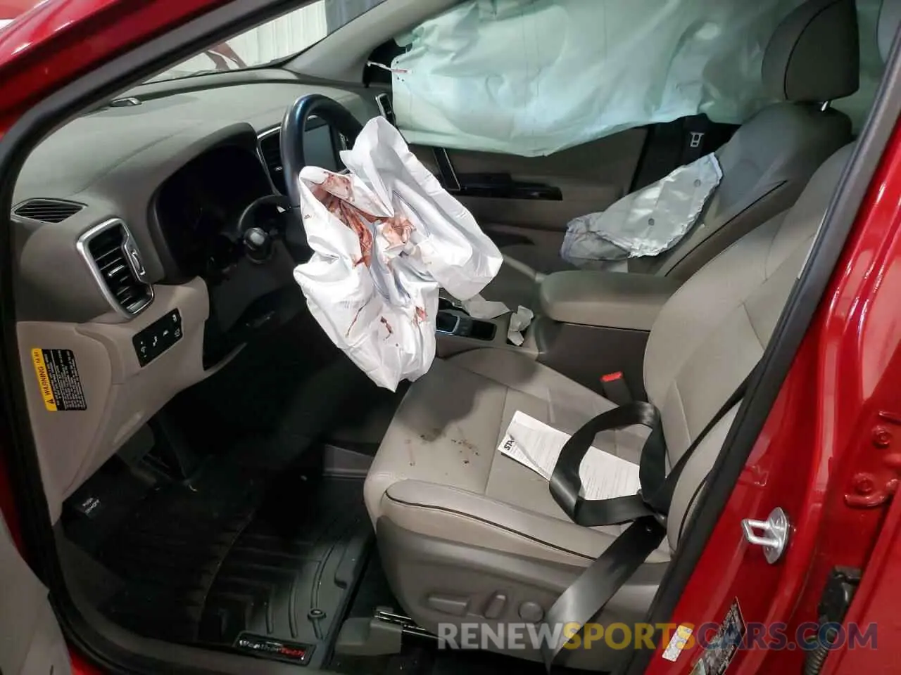 7 Photograph of a damaged car KNDPN3AC9K7588758 KIA SPORTAGE 2019