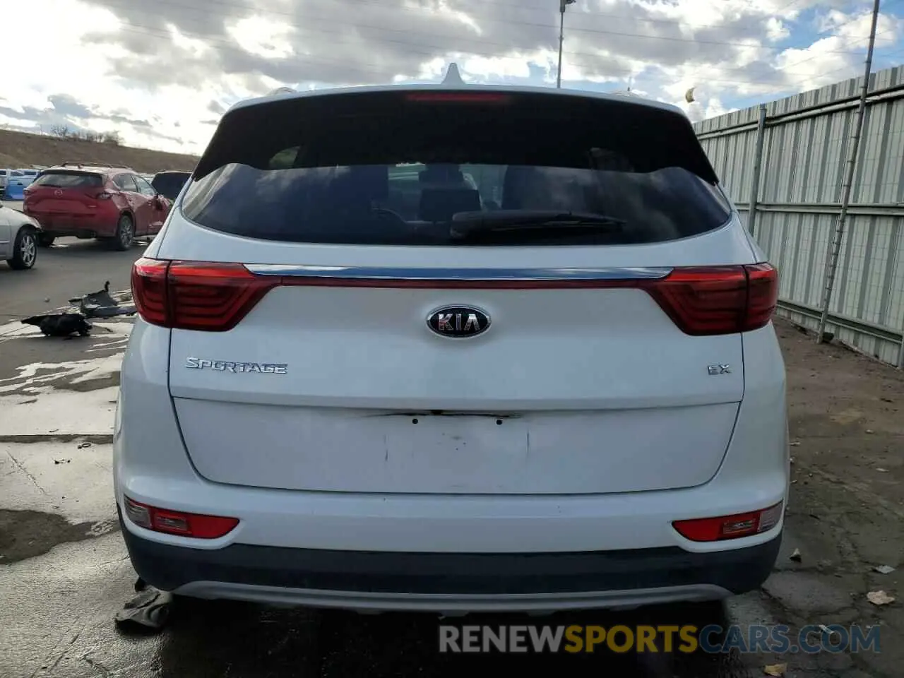 6 Photograph of a damaged car KNDPN3AC9K7618373 KIA SPORTAGE 2019