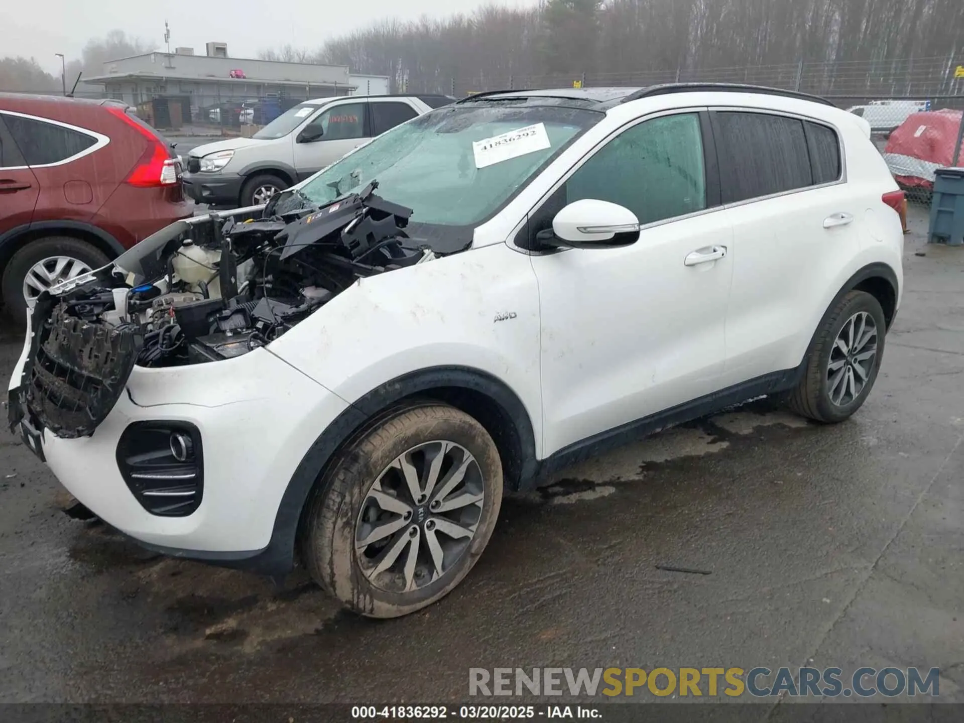 2 Photograph of a damaged car KNDPNCAC0K7534426 KIA SPORTAGE 2019