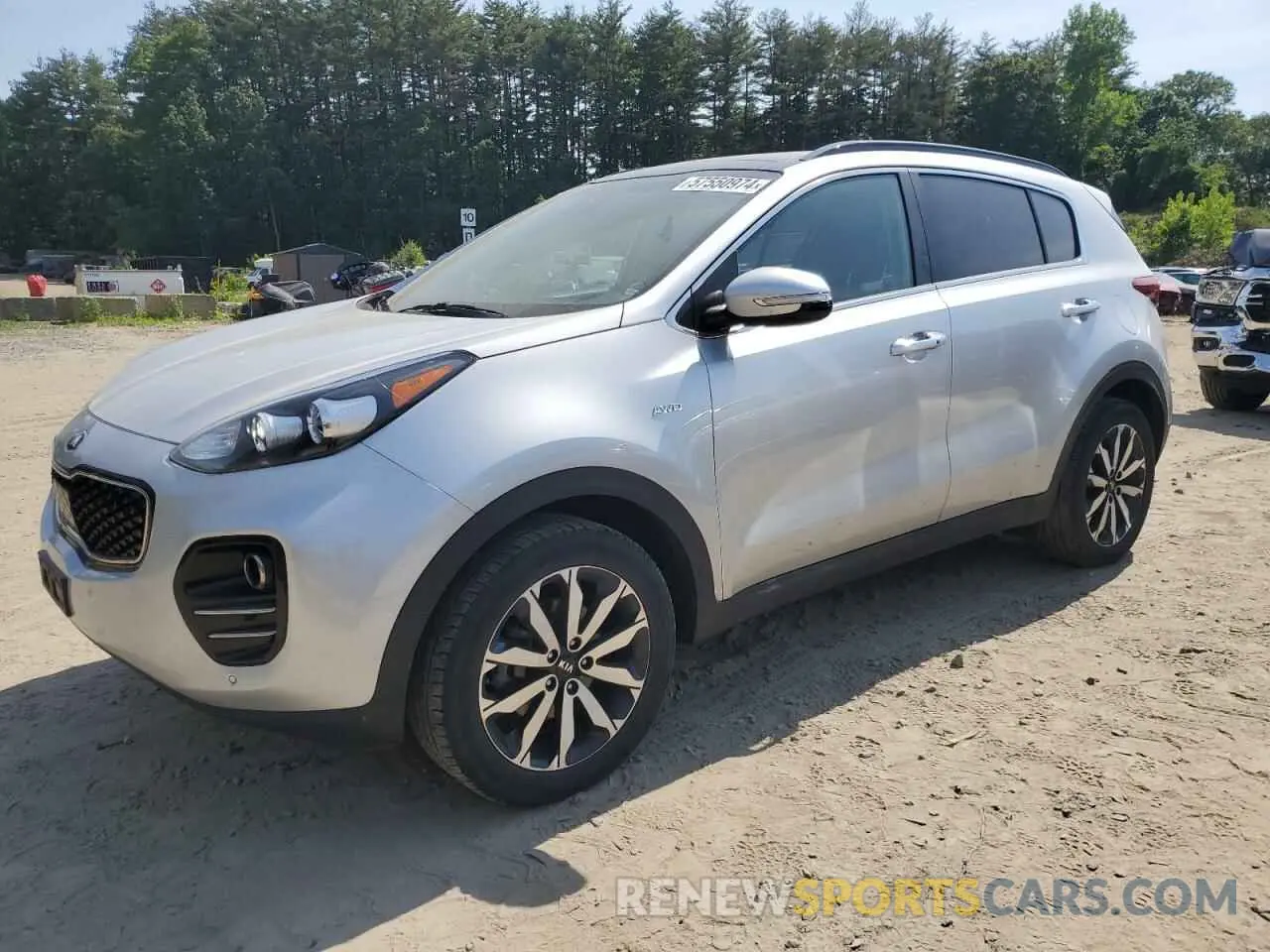 1 Photograph of a damaged car KNDPNCAC0K7571900 KIA SPORTAGE 2019
