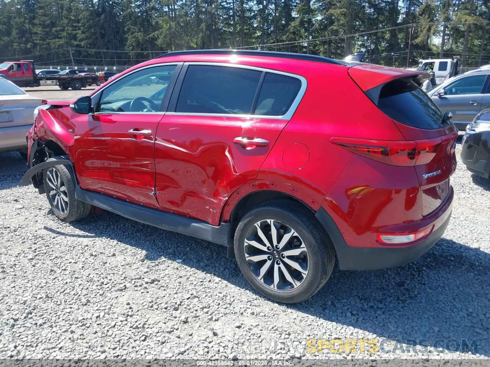 3 Photograph of a damaged car KNDPNCAC1K7544253 KIA SPORTAGE 2019