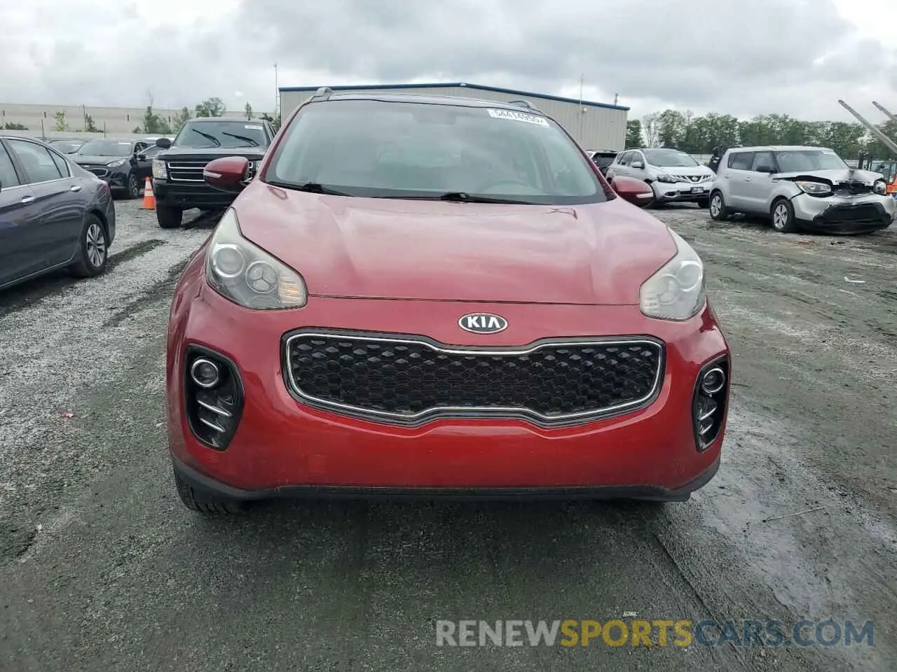 5 Photograph of a damaged car KNDPNCAC1K7548870 KIA SPORTAGE 2019