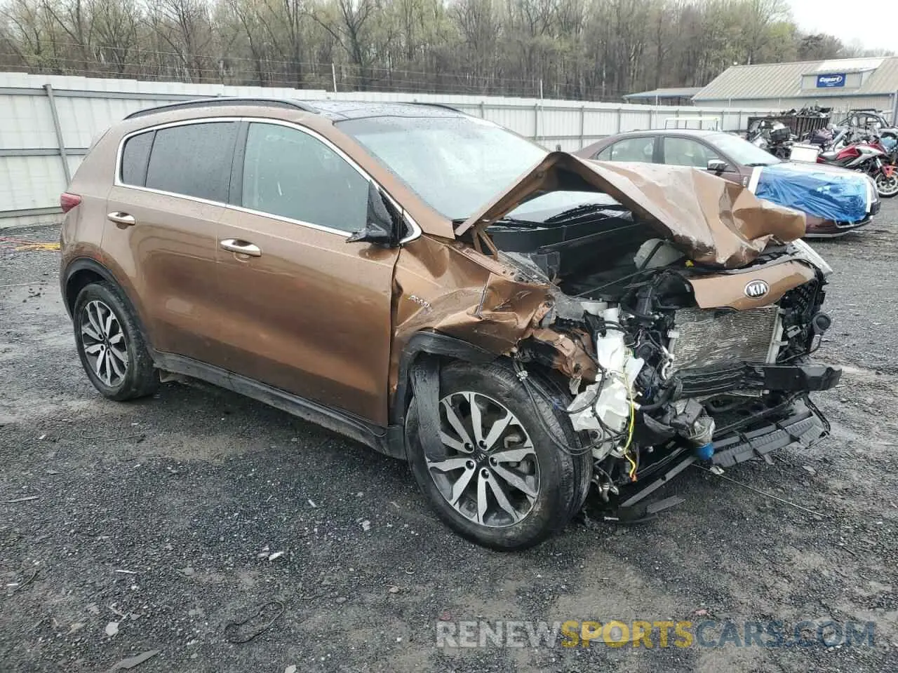 4 Photograph of a damaged car KNDPNCAC3K7500948 KIA SPORTAGE 2019