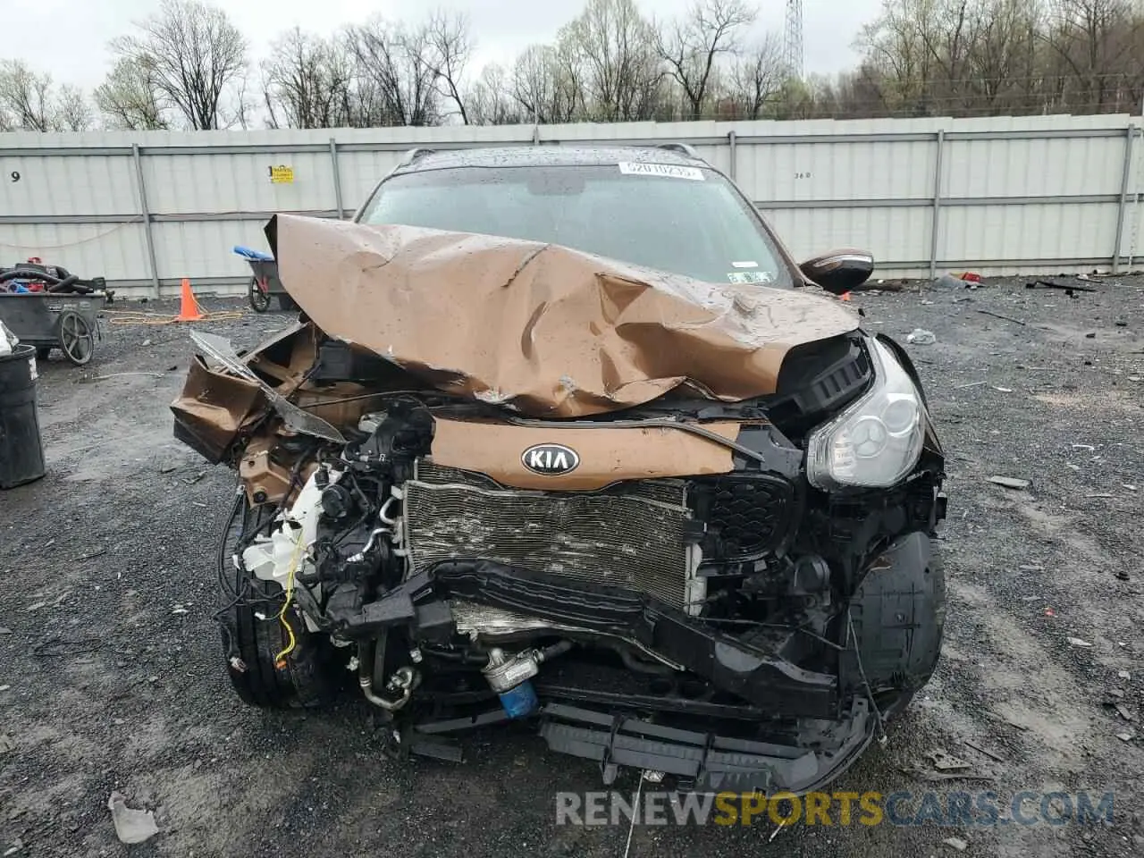 5 Photograph of a damaged car KNDPNCAC3K7500948 KIA SPORTAGE 2019