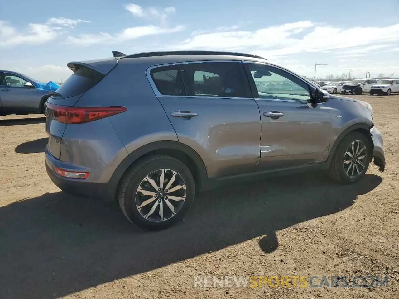 3 Photograph of a damaged car KNDPNCAC3K7547199 KIA SPORTAGE 2019