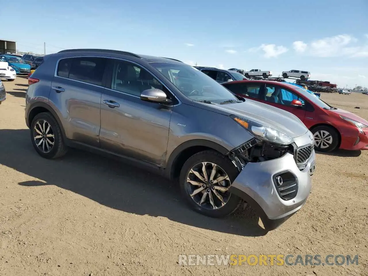 4 Photograph of a damaged car KNDPNCAC3K7547199 KIA SPORTAGE 2019