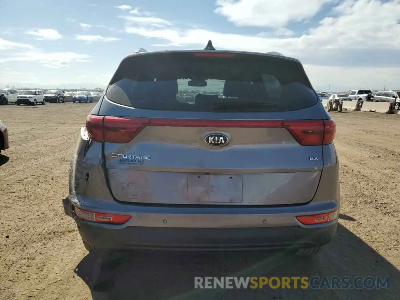 6 Photograph of a damaged car KNDPNCAC3K7547199 KIA SPORTAGE 2019
