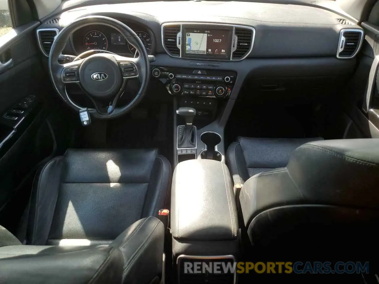 8 Photograph of a damaged car KNDPNCAC3K7547199 KIA SPORTAGE 2019