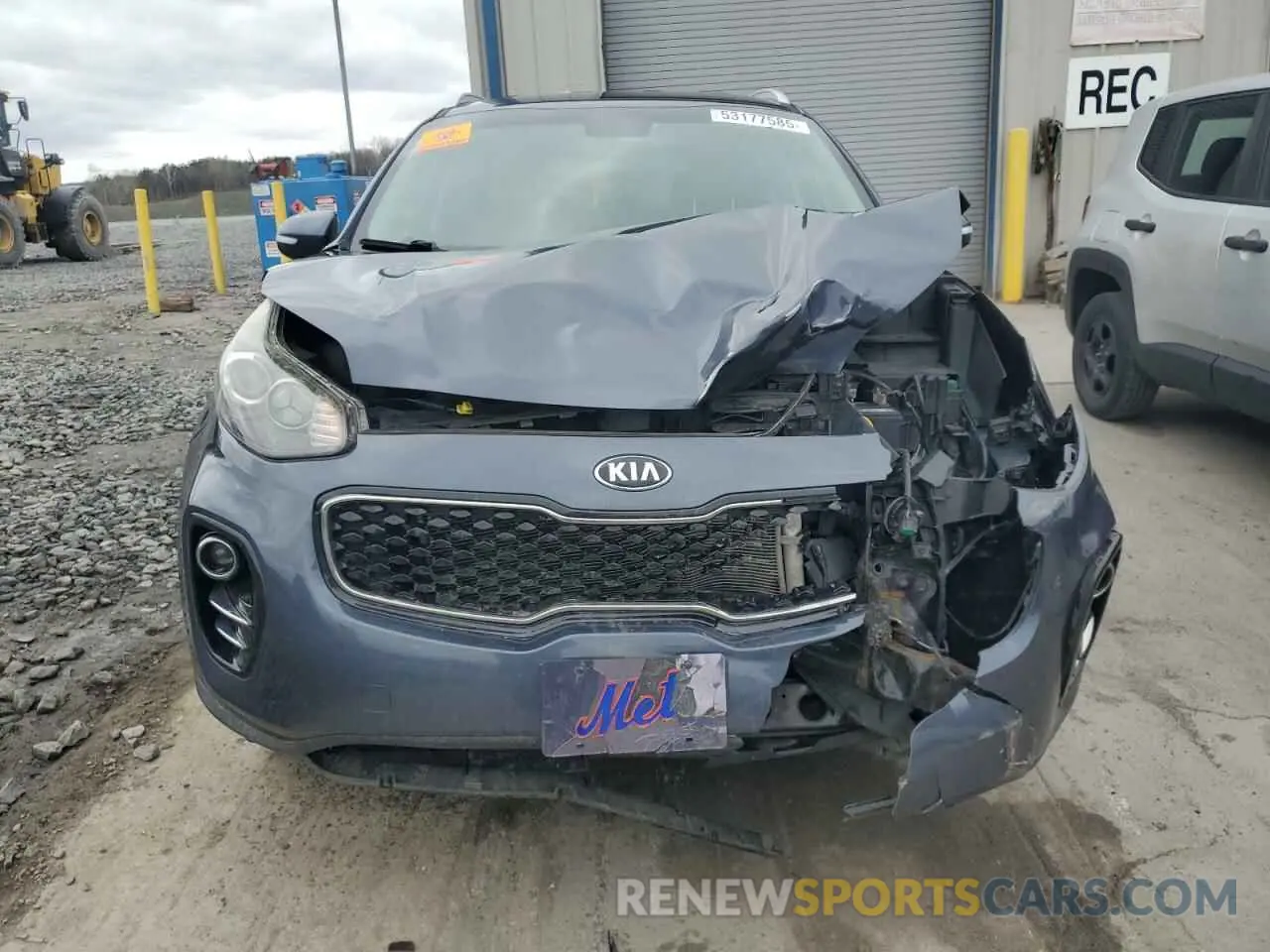 5 Photograph of a damaged car KNDPNCAC4K7499762 KIA SPORTAGE 2019