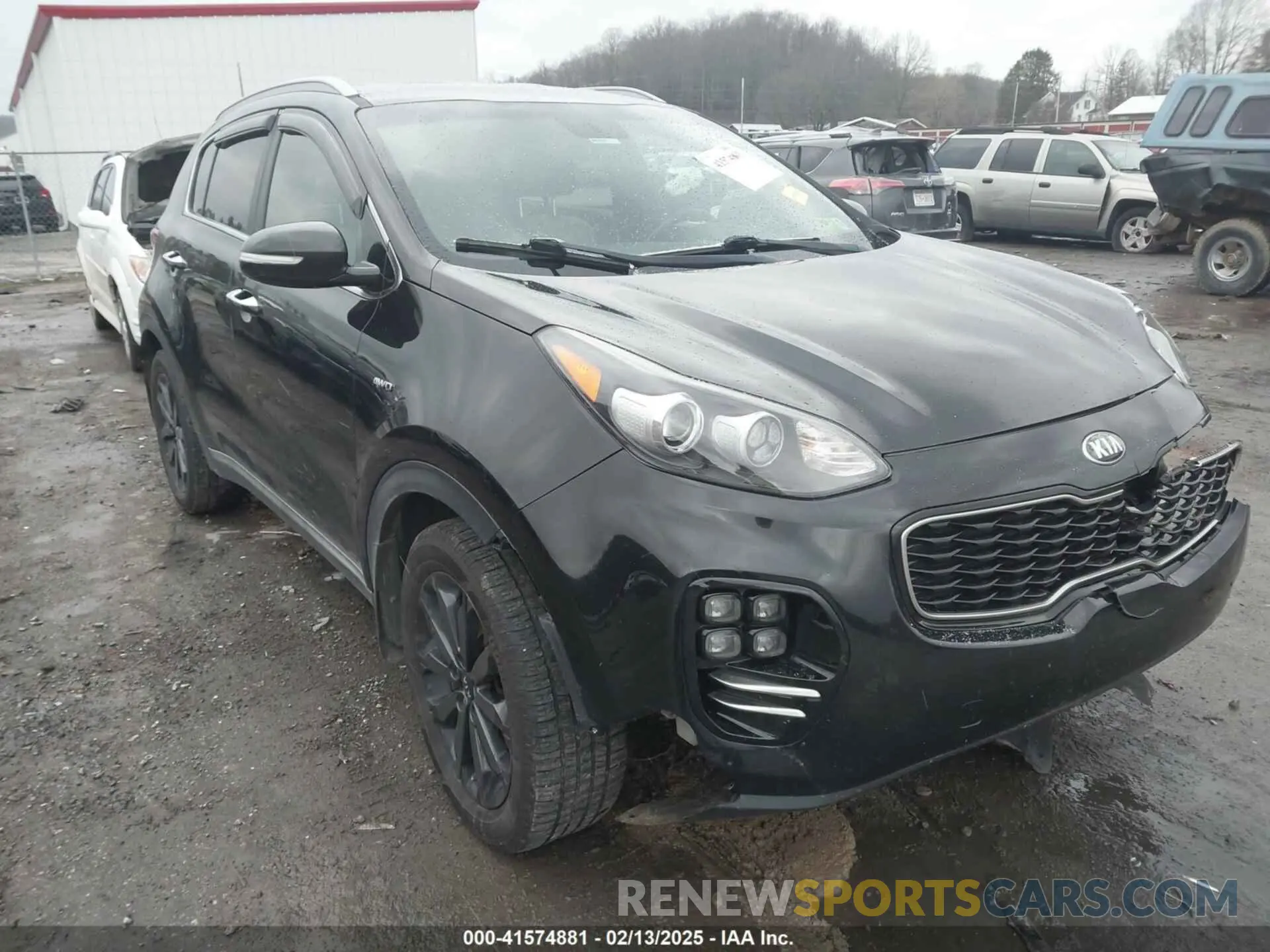 1 Photograph of a damaged car KNDPNCAC4K7582804 KIA SPORTAGE 2019