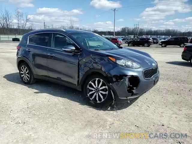 14 Photograph of a damaged car KNDPNCAC5K7500529 KIA SPORTAGE 2019