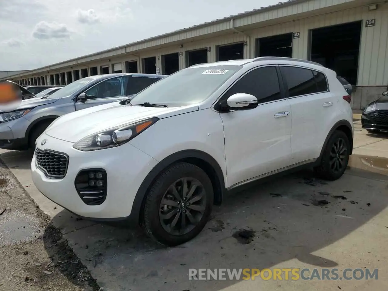 1 Photograph of a damaged car KNDPNCAC7K7522953 KIA SPORTAGE 2019