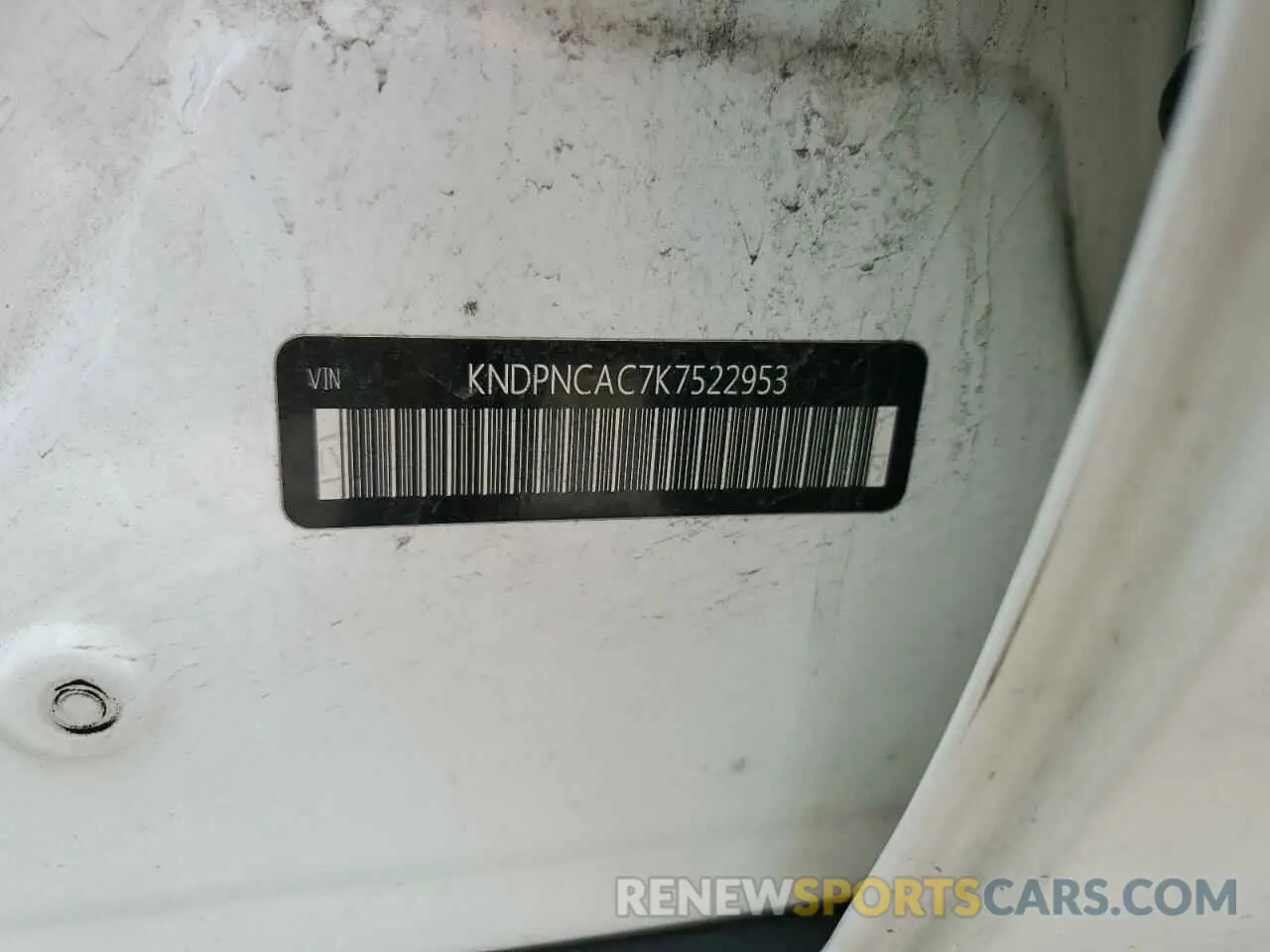13 Photograph of a damaged car KNDPNCAC7K7522953 KIA SPORTAGE 2019