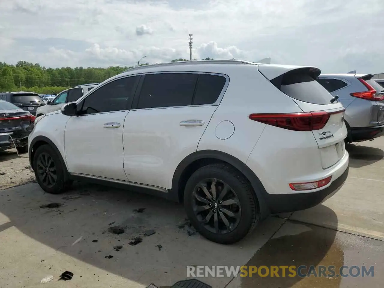 2 Photograph of a damaged car KNDPNCAC7K7522953 KIA SPORTAGE 2019