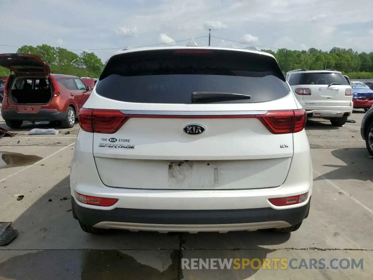 6 Photograph of a damaged car KNDPNCAC7K7522953 KIA SPORTAGE 2019