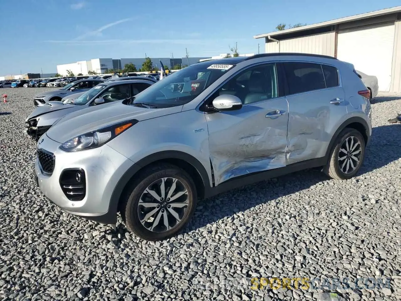 1 Photograph of a damaged car KNDPNCAC7K7579363 KIA SPORTAGE 2019