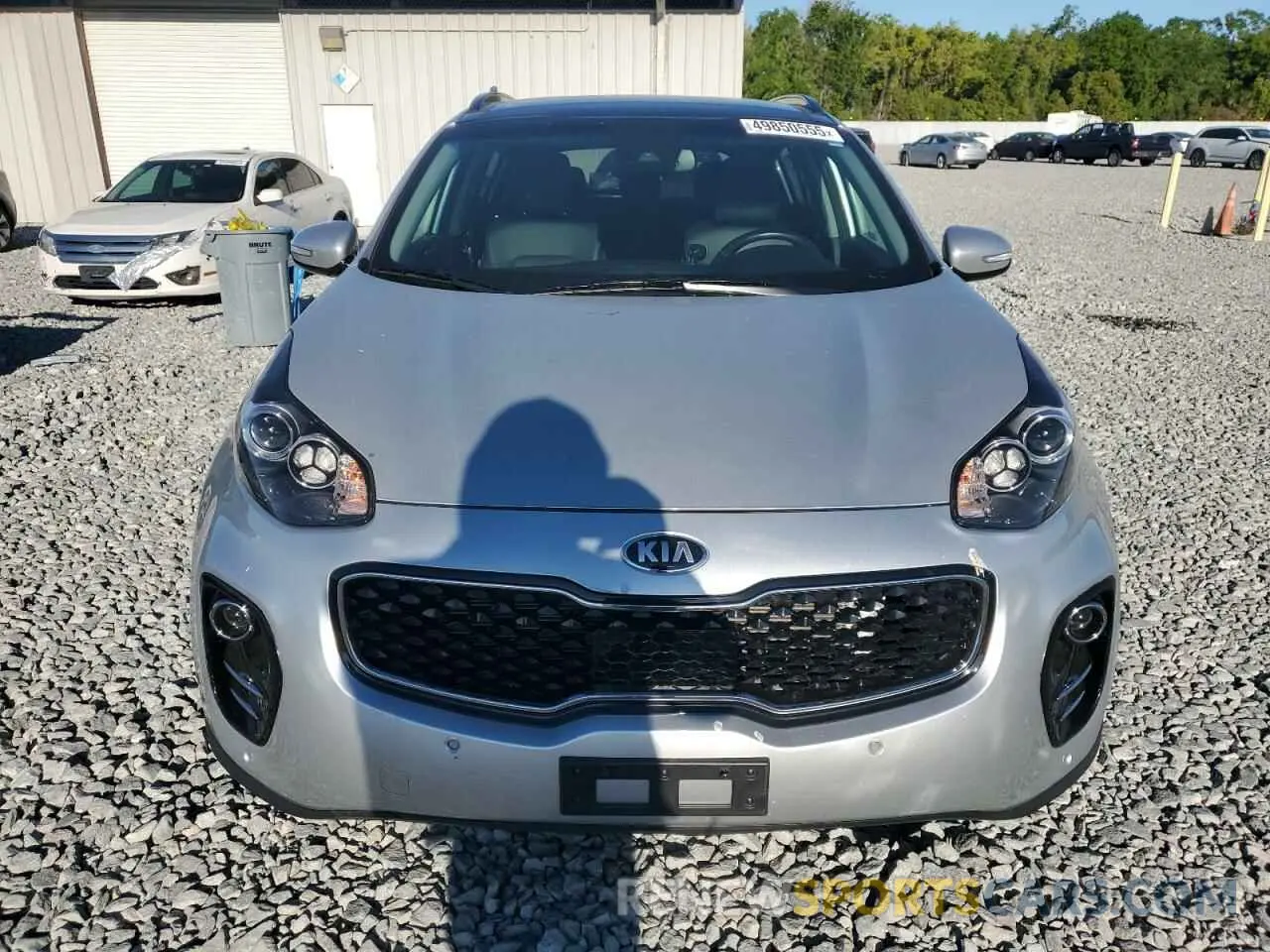 5 Photograph of a damaged car KNDPNCAC7K7579363 KIA SPORTAGE 2019