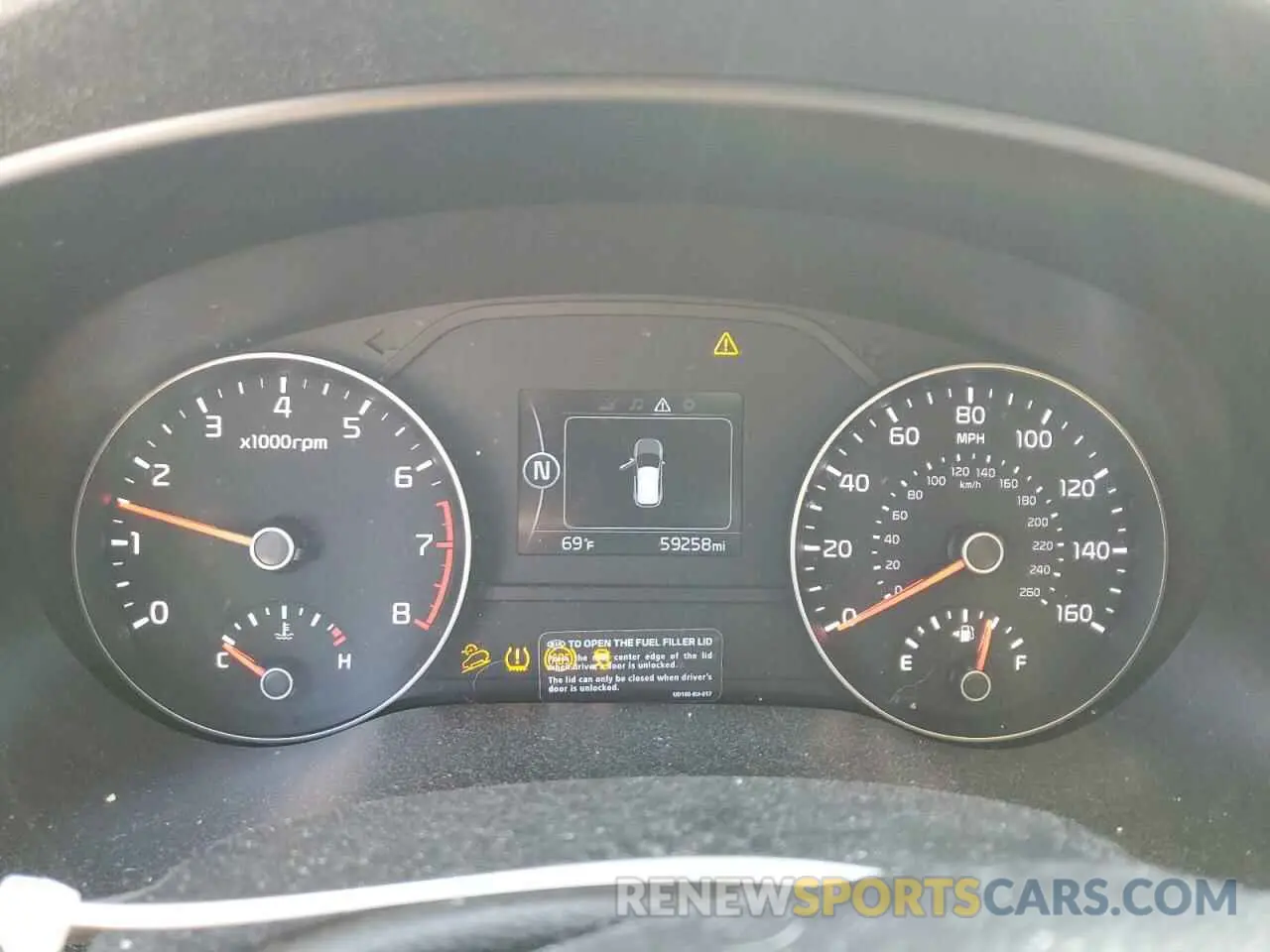 9 Photograph of a damaged car KNDPNCAC7K7597071 KIA SPORTAGE 2019